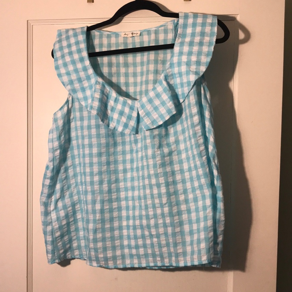 Cute picnic light weight blouse